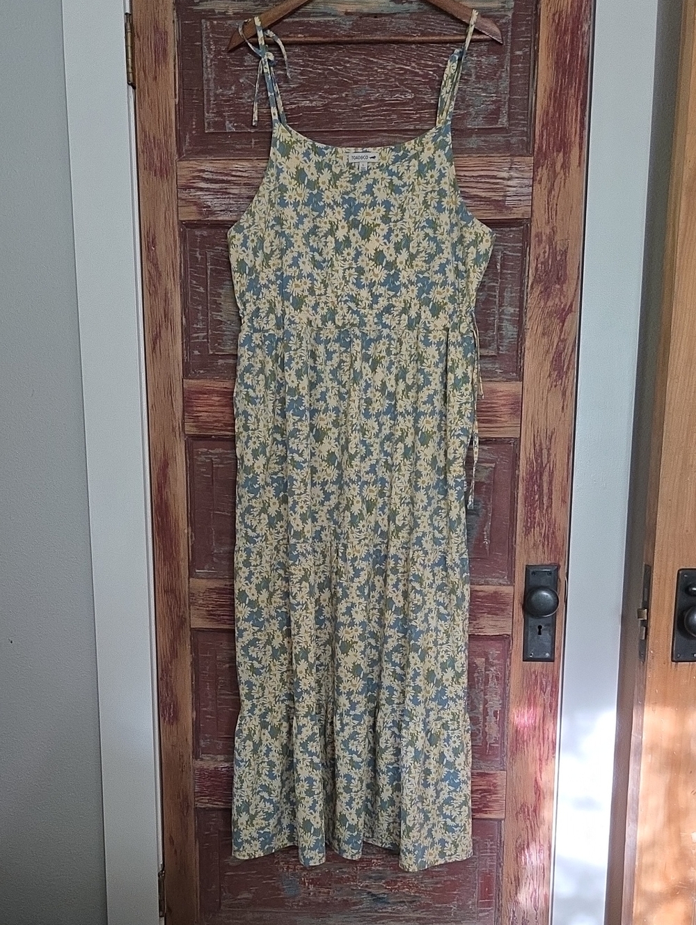 TOAD&CO Sunkissed Tiered Sleeveless Maxi Dress